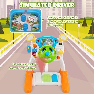 These kids' driving simulator toys still work decades later! …kind of