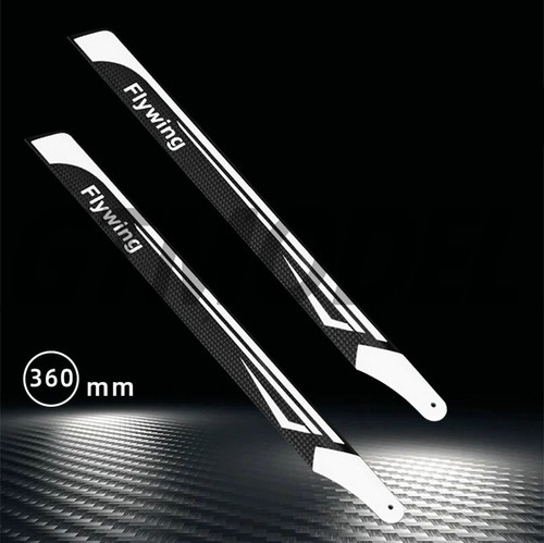1Pair 360mm carbon fiber Main Rotor Blades FW450L FW450 V3 - Picture 2 of 6