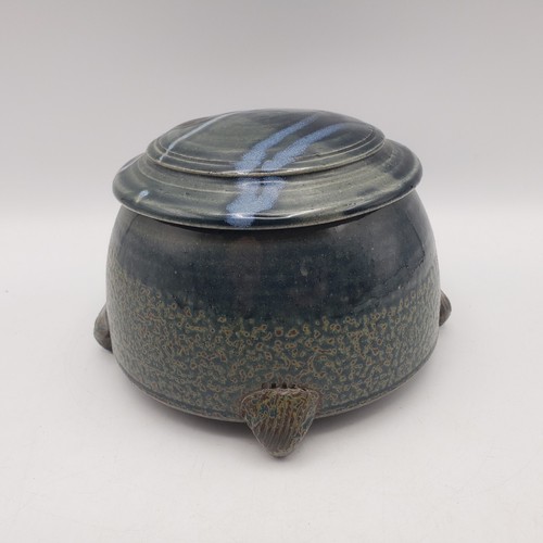 Barattolo decorativo con coperchio in ceramica arte ceramica Alan Brummell | Phoenix Gallery, Kansas - Foto 2 di 22