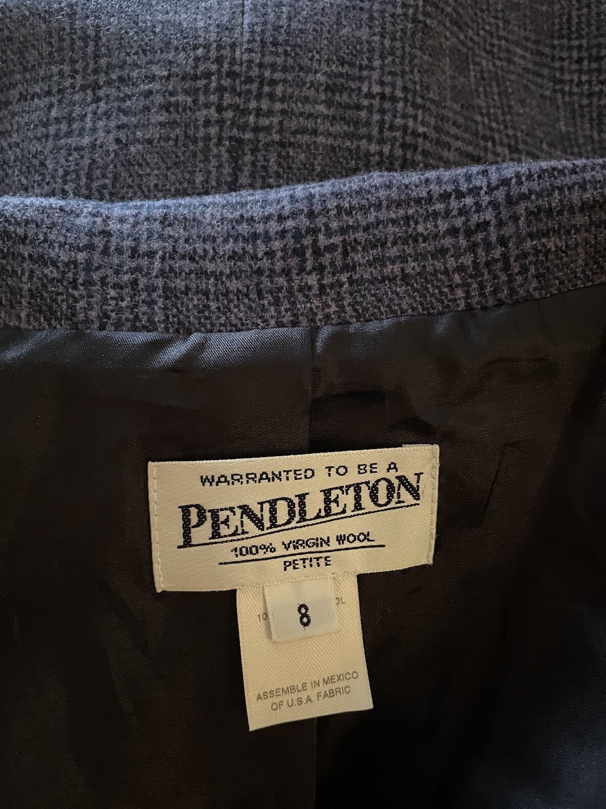 Pendleton Wool blazer Women’s 8 - image 2