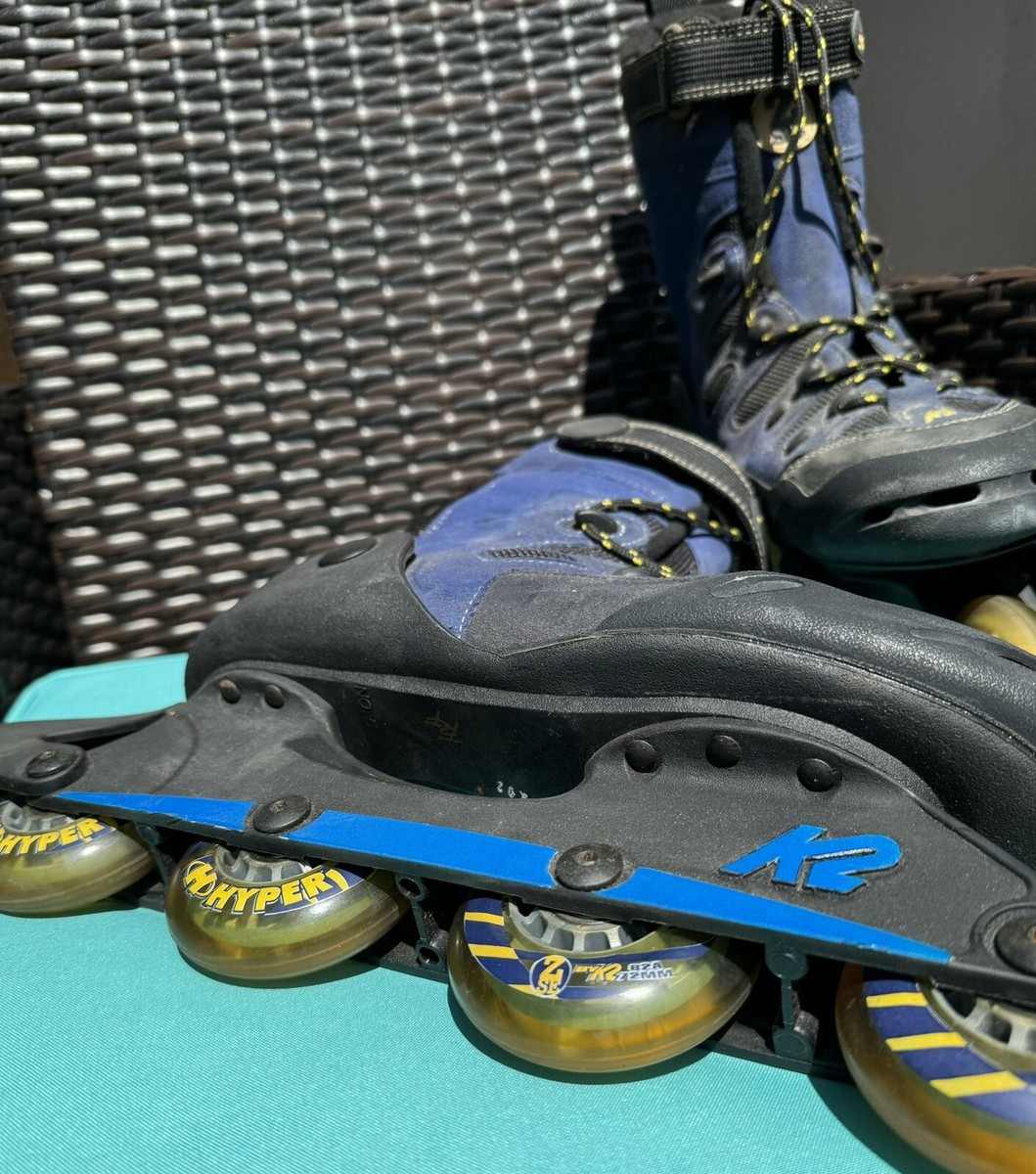 K-2 Z-SE-M Softboot Inline Skates US Size 9.5 Blue | eBay