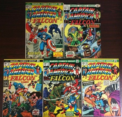 Captain America S 171 175 Black Panther X Men High Grade Lot Of 5 Comics Ebay