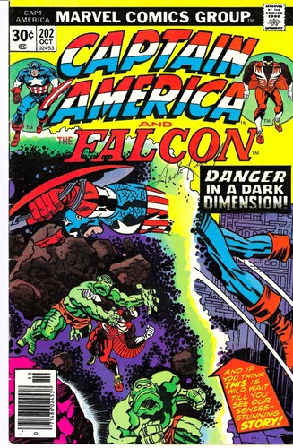 JACK KIRBY SIGNED Captain America 202 Marvel Comics w. COA