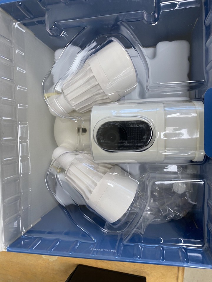 Eufy Security 2K MotionActivated Floodlight Camera White T8422S eBay