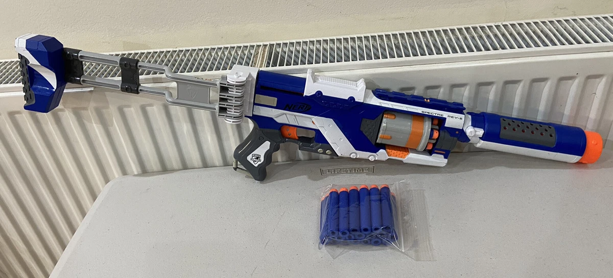 Nerf Spectre Rev 5 N Strike Elite Stock Barrel Includes 20