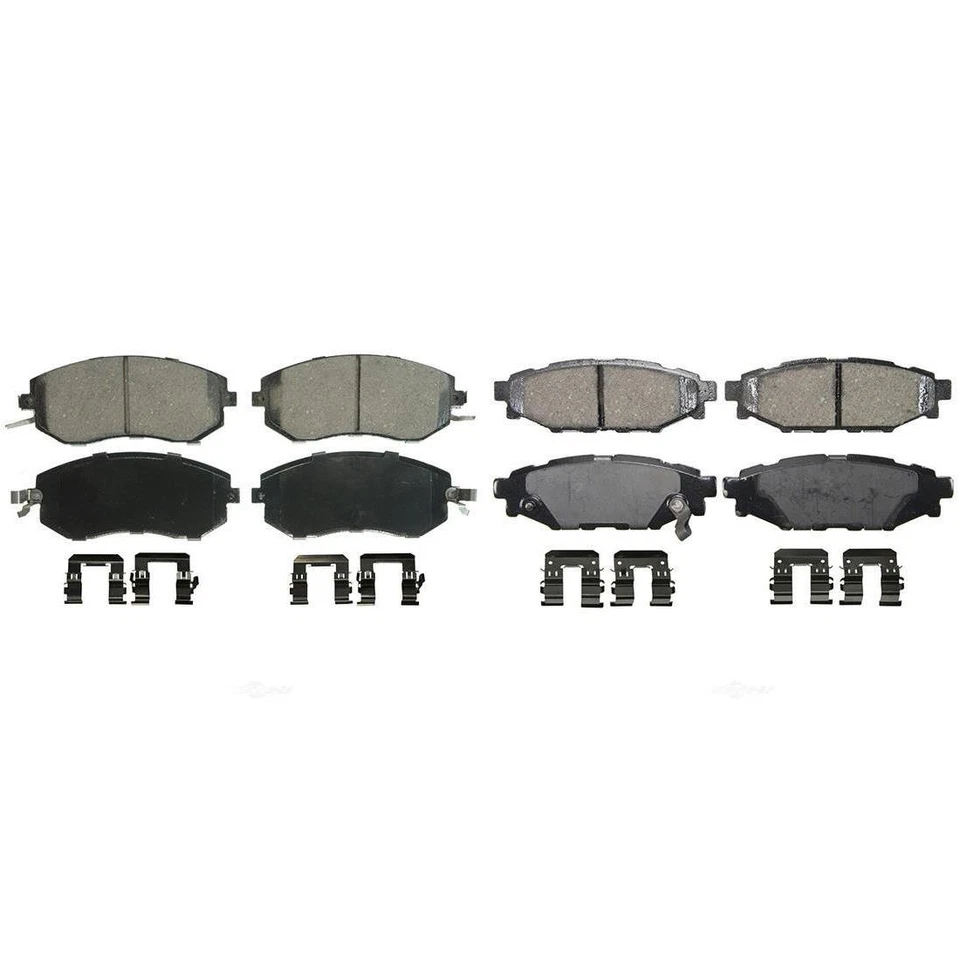 Комплект из 4 передних и задних керамических дисковых тормозных колодок Wagner для SUBARU BRZ 2013-2016 - Изображение 2 из 4