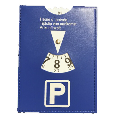 Car Parking Disc Disabled Blue Badge Holders Timer Clock Arrival Time Display