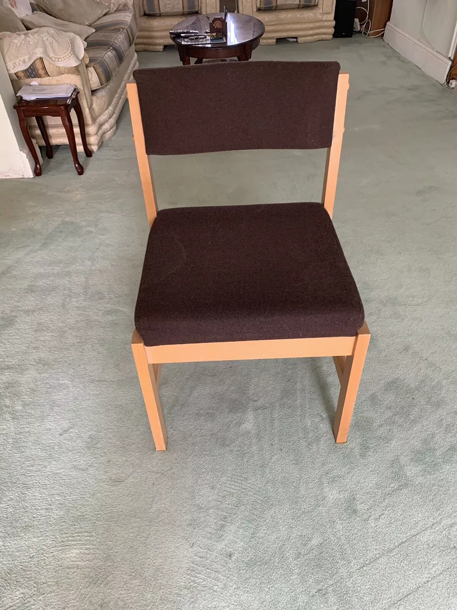 Furniture Direct Lincoln Light Solid Oak Dining Chair Dark Brown