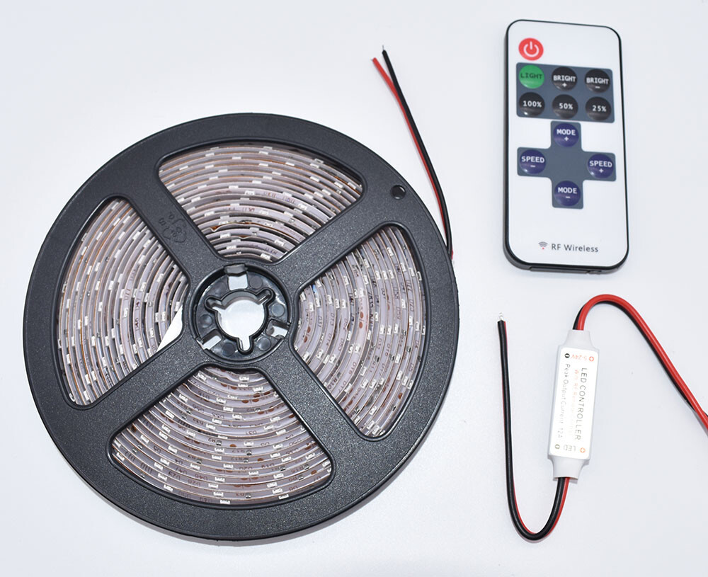 Sell Blue 12V Boat Marine Navigation Light LED Lighting Strip SMD 3528 300 LEDs 16ft In Shenzhen