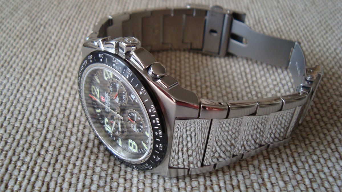 Hanowa Swiss Military chronograph, Ronda 5030D, sapphire