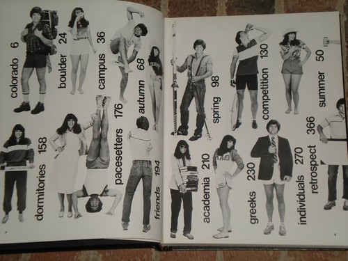 Vintage 1980 Yearbook COLORADAN, University of Colorado, Boulder EXCELLENT! - Picture 2 of 19
