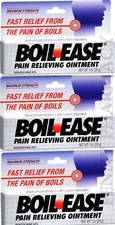 Boil-Ease Ointment Maximum Strength 1oz ( 3 Pack ) PHARMACY FRESH! --