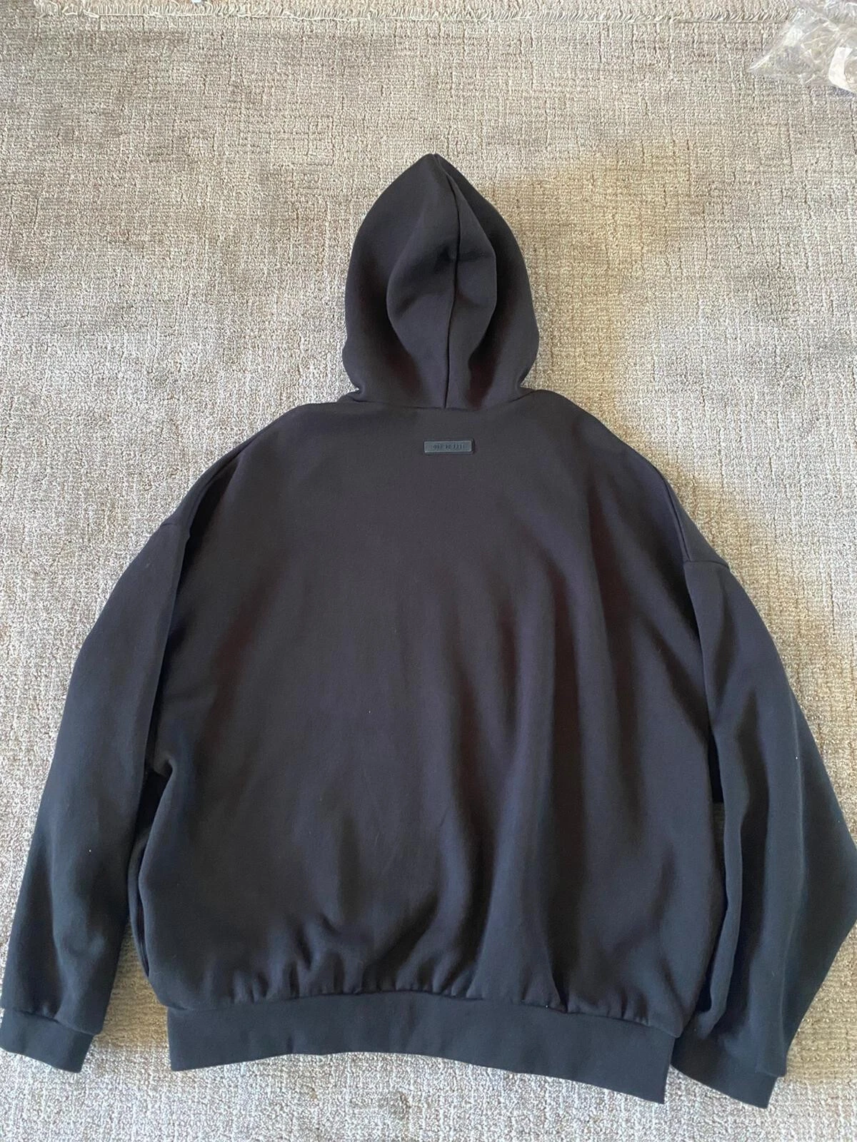 FEAR OF GOD Felpa con cappuccio Essentials paura degli dei (taglia: large)