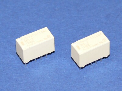 OMRON G6S-2 12VDC Print Steck Relais 12V DC Spule 2xUM 2A Kontakt 2 Stück Lot