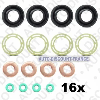 Kit joint injecteur 1.6 hdi COMPATIBLE PEUGEOT 206 207 307 308 407 CITROEN BOSCH