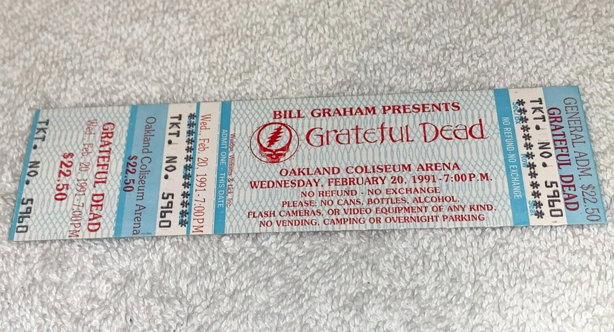 Original Grateful Dead Concert Memorabilia for sale | eBay