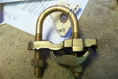 new burndy Burndy GAR3902-BU Ground Connector, High Conductivity, #4 - 4/0 AWG
