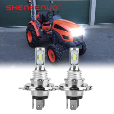 6000K LED Headlight bulbs for KIOTI CK20 CK25 CK27 CK30 DK35 DK40 DK45 DK50 DK65