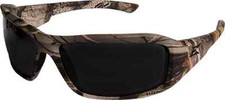 Edge Eyewear XB116CF Brazeau Forest Camo Frame / Smoke Lenses - Safety Glasses
