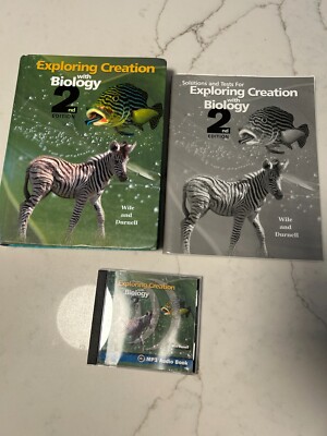 Apologia Exploring Creation With Biology 2nd Edition Set w/ audio MP3
