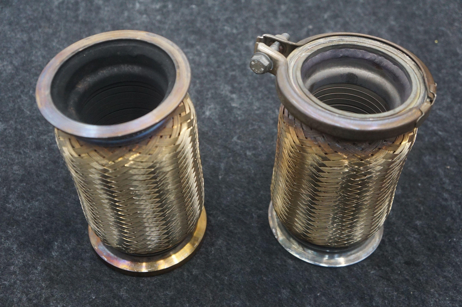 Set 2 Left Right Exhaust Flexpipe Pipe OEM 278270 Ferrari 458 Challenge 2011-13