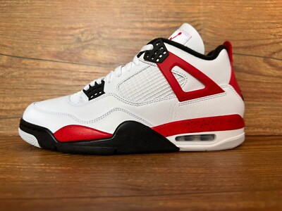 Air Jordan 4 Retro Fire Red Cement Shoes DH6927-161 | eBay