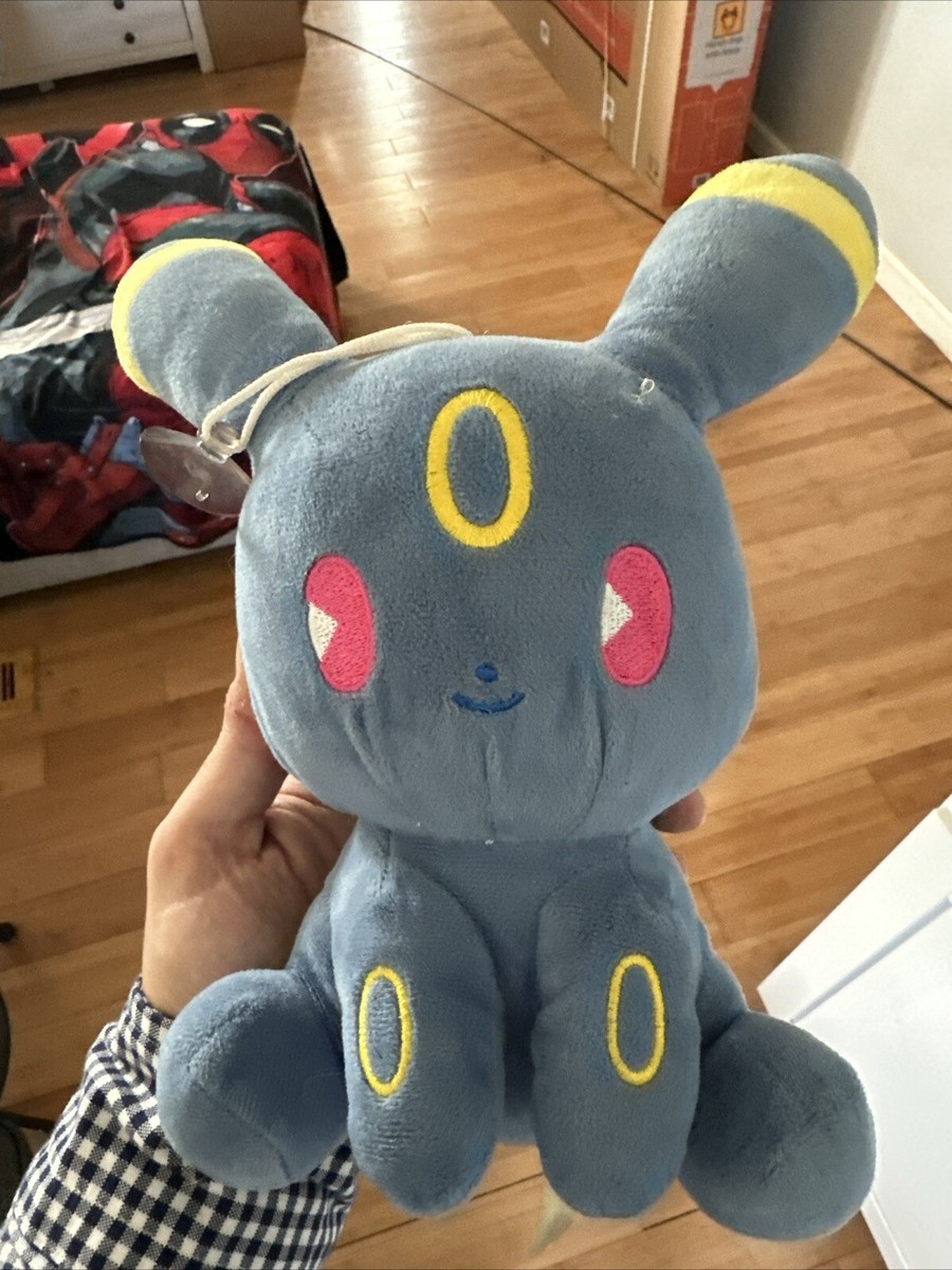 Large Umbreon Plush Handmade Shiny Umbreon Plush Unique Pokémon Stuffed Toy  Soft, image size:900x1200