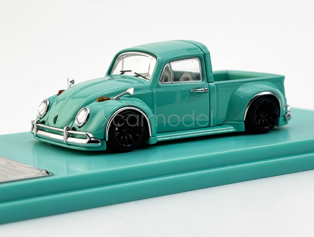 Liberty 1:64 Green For VW Beetle Pickup Truck Sports Model Diecast Metal Car