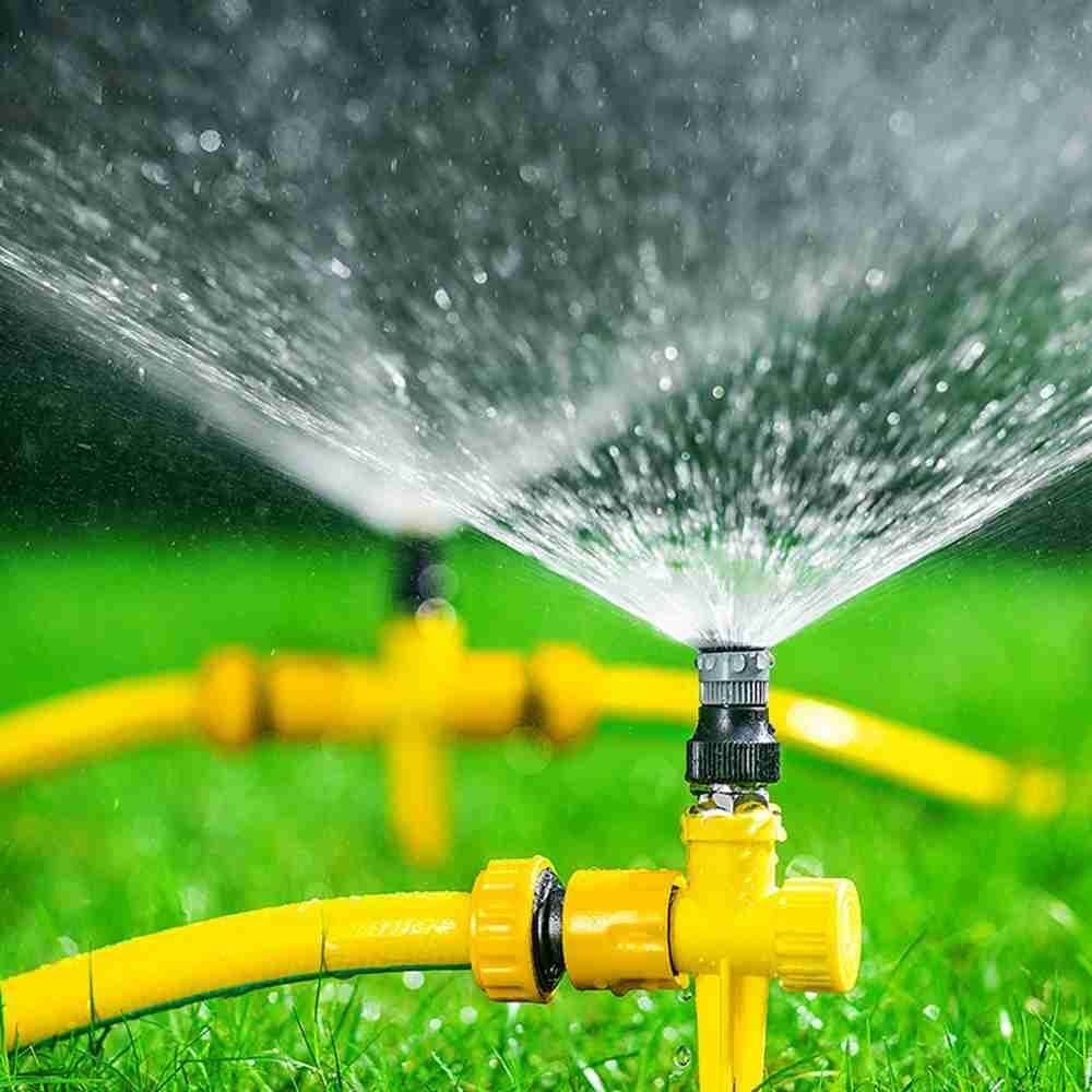 Watering 360 Rotating Watering Spray Irrigation Hose Lawn Garden