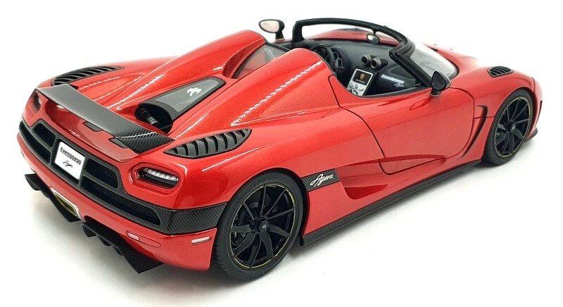 Autoart 1/18 Scale Diecast 79007 - Koenigsegg Agera - Red - Image 2 of 4