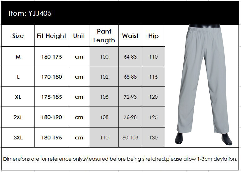 Men's Trousers Pants Thobe Islam Pyjamas Salwar Shalwar Dishdasha