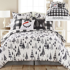 Merry Bright Collection - Northern Star Duvet Cover Set - King Duvet Cover 10