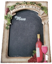 Vino De Casa Menu Heavy Hanging Chalkboard 3d Design Mancave Bar French Country