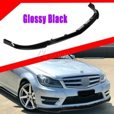 LAMA PER MERCEDES CLASSE  W204 C180 C220 C300 SPLITTER SOTTO PARAURTI ANTERIORE