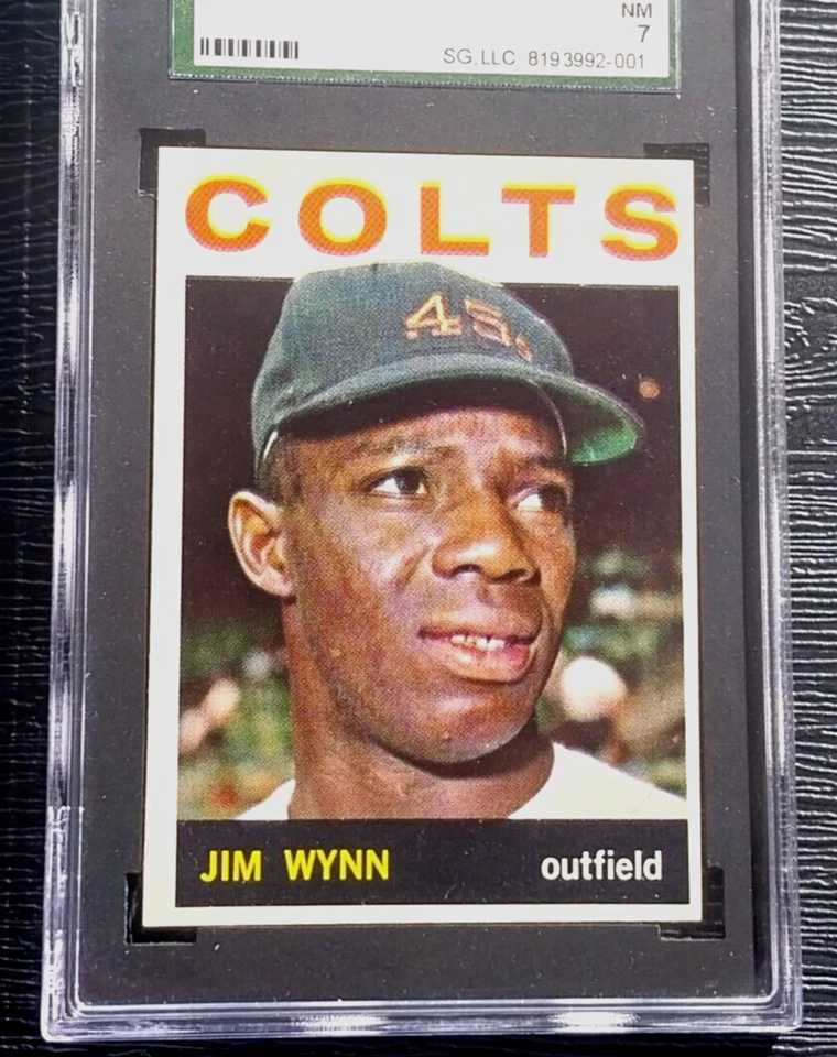 1964 TOPPS JIM WYNN ROOKIE BASEBALL CARD #38 ***AMAZING CARD*** SGC 7 NEAR MINT - Image 3 of 4