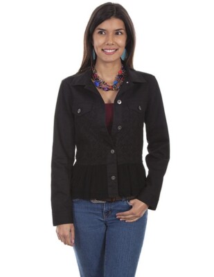 ジャケット・アウター scully western jacket Scully Men's Leather Shirt Jacket - 2039-196 Medium US at Amazon