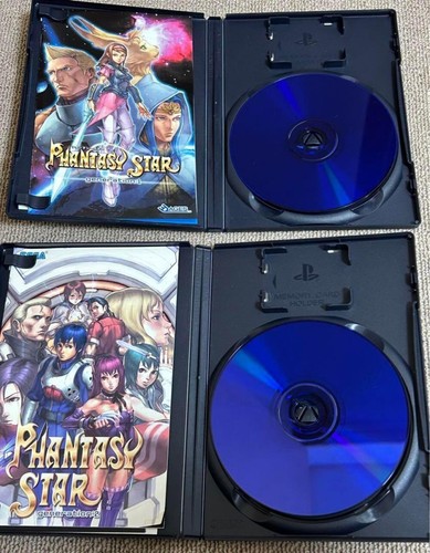 PHANTASY STAR Generation 1 2 set Playstation 2 PS2 SEGA AGES 2500 NTSC-J Japan - Picture 5 of 24