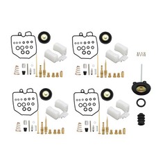 Carburetor Rebuild Repair Kit With Plugs For Honda CB750C / CB750K / CB750SC 1980-1982 – Includes Jets & Needle