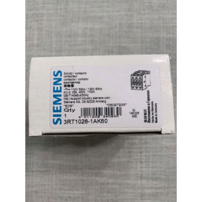 Siemens 3RT1026-1AK60 Contactor New One 3RT10261AK60 Free Shipping #US