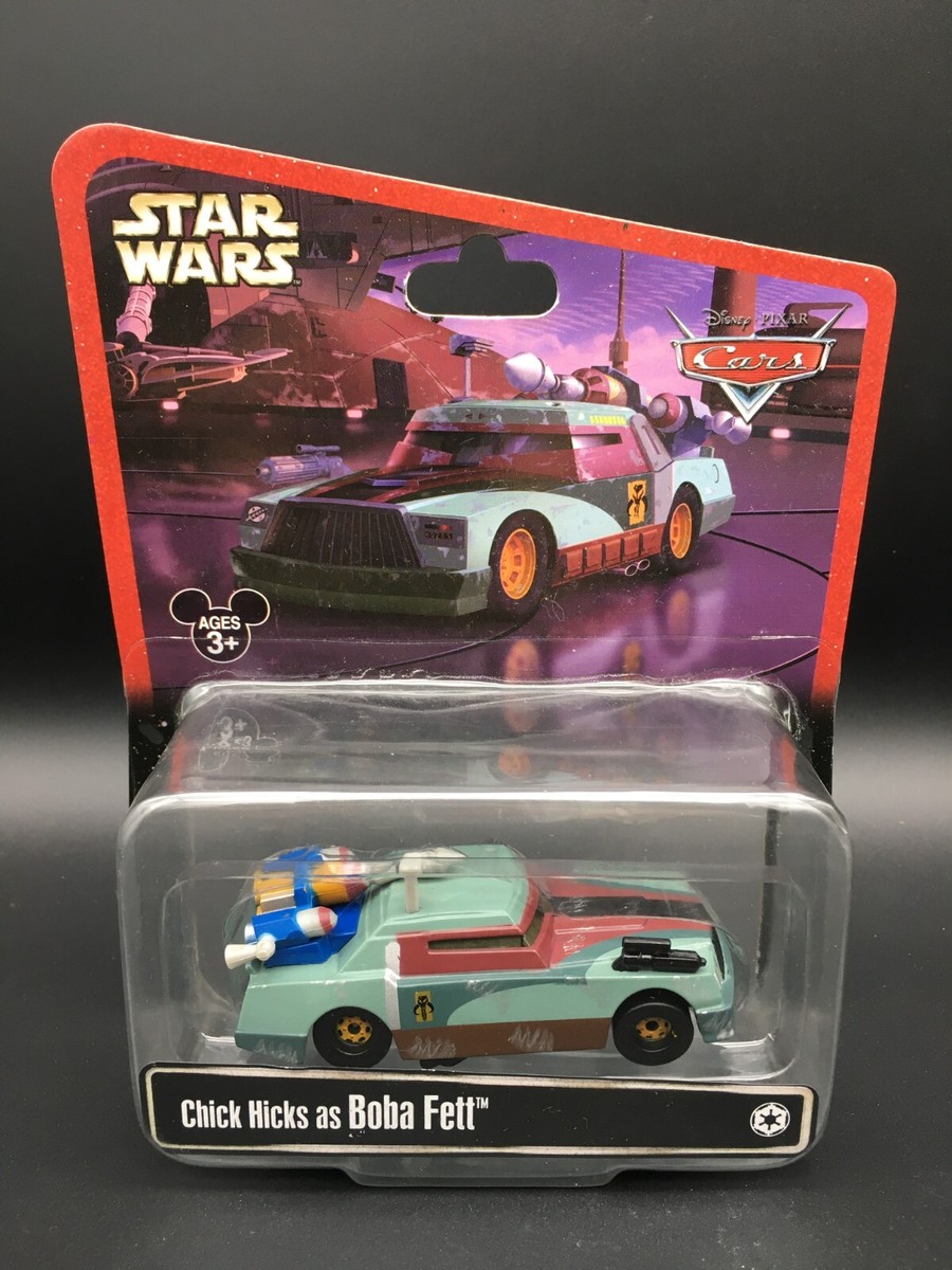 ボバ マンダロリアン chick boba カーズ ミニカー Disney Pixar Cars Chick Hicks as Boba Fett Mandalorian Armor