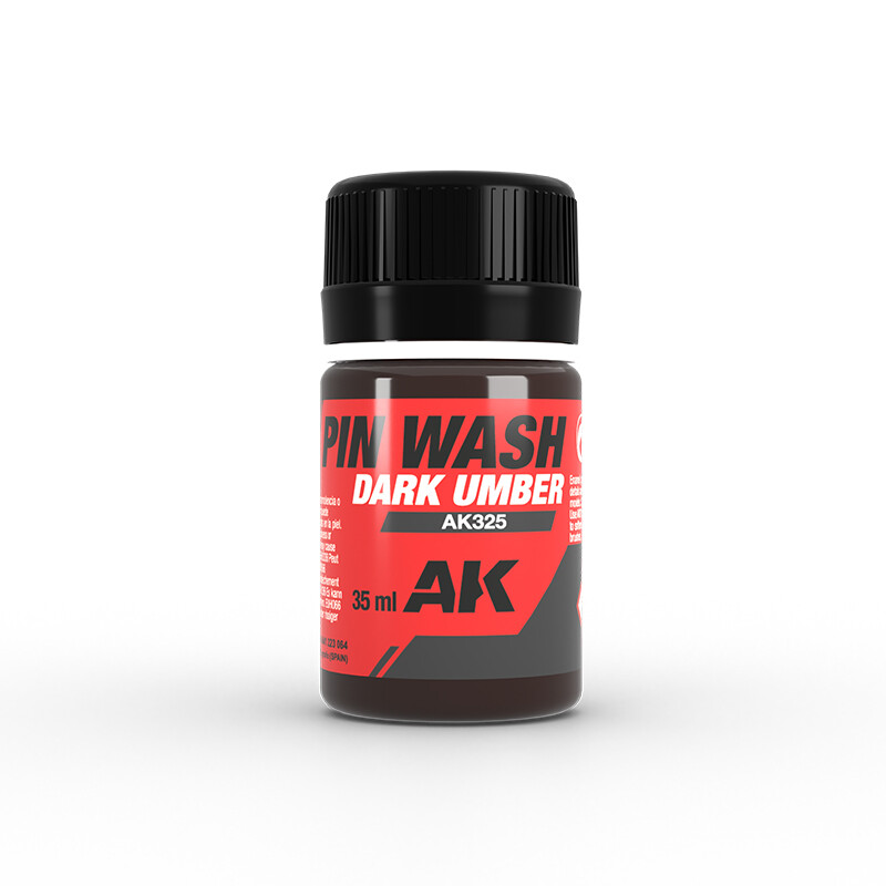 AK325 Dark Umber Pin Wash