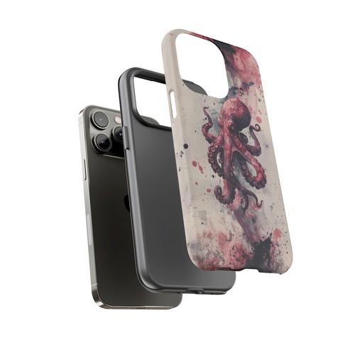 Purple Octopus Cephalopod Phone Case for iPhone, Samsung Galaxy, Pixel - 第 32/175 張圖片