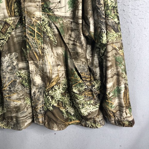 Gamehide Camo Jacket Mens 4X Advantage Max1 Mesh Lined Full Zip Hooded Hunting - Picture 11 of 17
