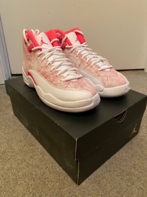 Air Jordan 12(US) ホワイト/ピンク ハイカットシューズ Air Jordan 12(US) ホワイト/ピンク ハイカットシューズ Air