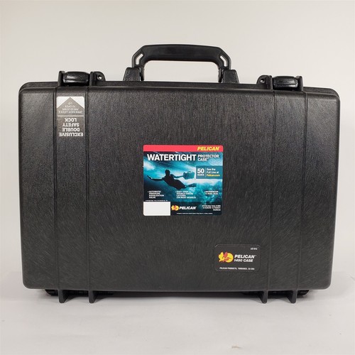 Pelican 1490CC1 Watertight Rugged Laptop Protector Case - w/Computer Inserts - Afbeelding 2 van 9