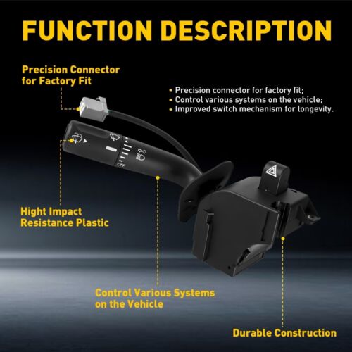For Ford F-150 F150 2005-2008 Dimmer Combination Lever Turn Signal Wiper Switch - Picture 3 of 12