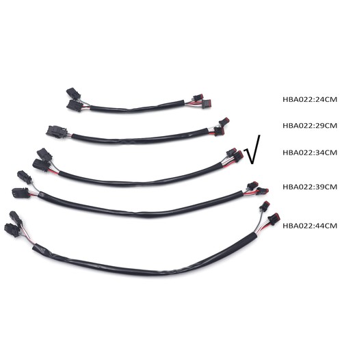 12" CAN-Bus Handlebar Switch Wire Extension For Dyna WIDE GLIDE STREET BOB SWTCH - Picture 2 of 6