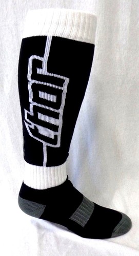 Sock Thor S10 MX Long Black White Gray 3431-0128 and 3431-0127 - Picture 4 of 4