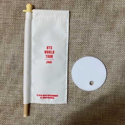 BTS JIMIN [ Love Yourself World Tour ] Official Mini Flag / New