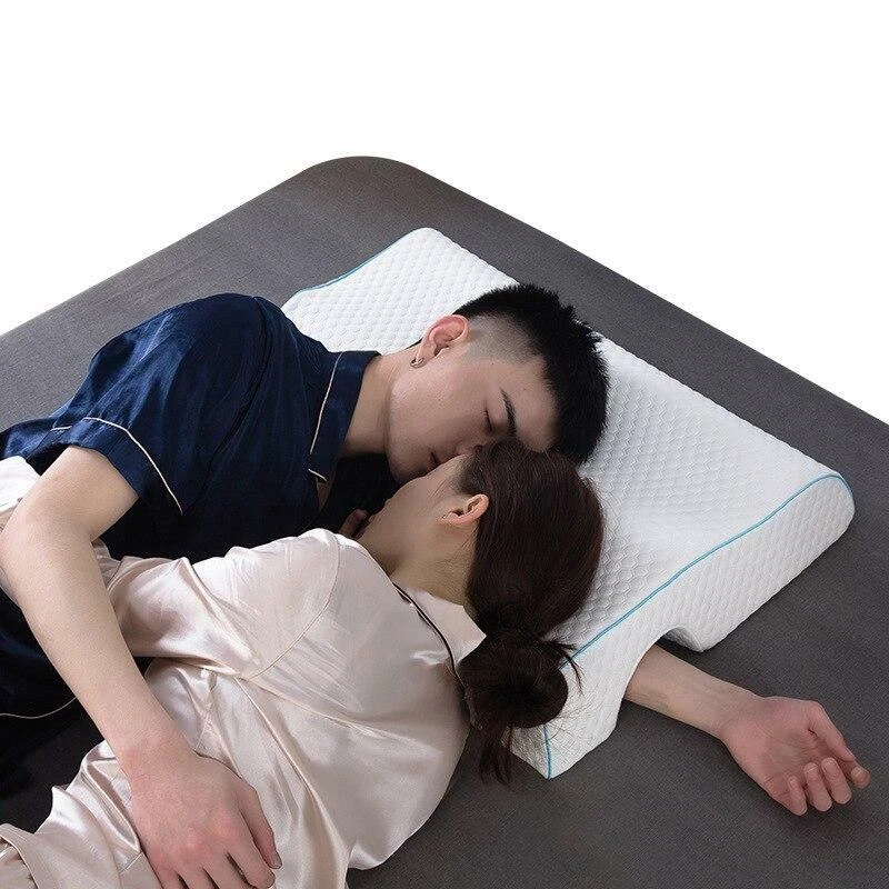 Couples Pillow Arm Rest Memory Foam Anti Pressure Arched Sleeping Cuddle  Cushion